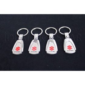 Resim idealaksesuar Suzuki Metal Oval Anahtarlık Şık Kaliteli Aksesuar Çanta Araba New 