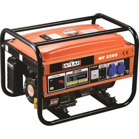 Resim Attlas Mp 3300 İpli Benzinli Monofaze Jeneratör 2.8 Kva 6.5 Hp 