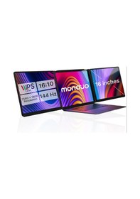 Resim Monduo MD-010P Pro 2K QLED 16'' Çift Ekranlı Taşınabilir Monitör 