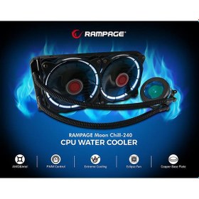 Resim Rampage S55 Angel Siyah 5 Mod RGB 120-120mm 2 Fanlı 14-17 Led Ekranlı Notebook Soğutucu Stand 