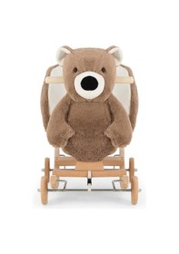 Resim Wellgro Tekerlekli Ve Sallanan Ahşap Sallanan Ayı 