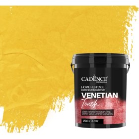Resim Cadence Venetıan Touch Mermer Dokulu Dekoratif Sıva / Kaplama Vt-05 Sarı 250 ml 
