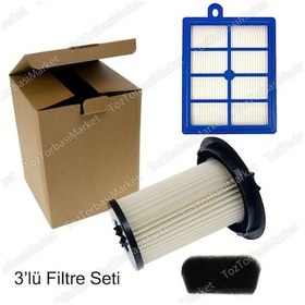 Resim Phılıps Fc9225/01 Marathon Autoclean Hepa Filtre Seti (434037700) 