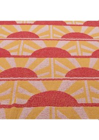 Resim Soft Sun Madness Güneş Desenli Peştamal - Hardal - 90x160 Cm Çok Renkli 