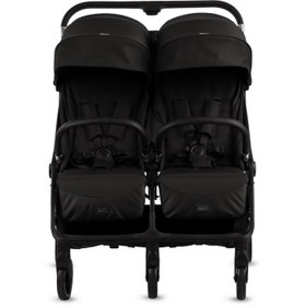 Resim Kraft Duplo İkiz Bebek Arabası - Siyah - Siyah / Standart 
