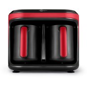 Resim Karaca Hatır Hüp Düet Aroma İkili Türk Kahve Makinesi Imperial Red 