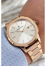 Resim Daniel Klein Erkek Kol Saati Rose Renk Takvimli Çelik Kordon 3 Atm Sddk058 Çok Renkli 