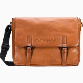 Resim Memphis Deri Evrak Çantası Messenger 38 cm Dizüstü Bölmeli Lüks - Siyah 