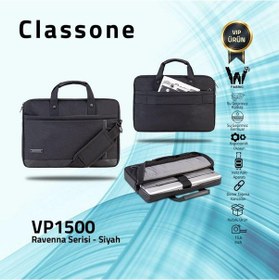 Resim CLASSONE VP1500 Ravenna 15.6" Çanta Siyah VP1500 