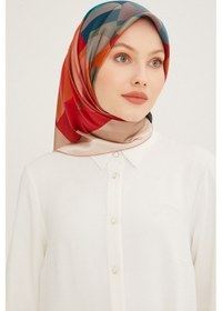 Resim Armine İpek Eşarp 8901d Twill Nostalji - 90x90 / 38 