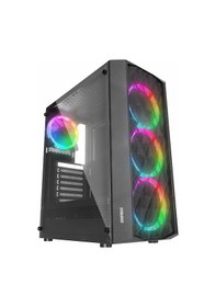 Resim Everest Bumpy 600w Usb 3.2 Rgb Atx Mid Tower Siyah Kasa 