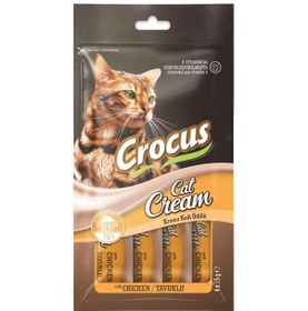 Resim Crocus Tavuklu Krema Kedi Ödülü 4 x 15 G 