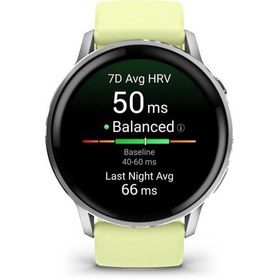 Resim Garmin Venu 4 (45mm) GPS,Wi-Fi Gray W/ Silver+C 