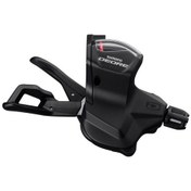 Resim Shimano Deore SL-M6000-II 2-3 Vites Göstergesiz Bisiklet Sol Vites Kolu Siyah 
