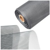 Resim Gri Anti Bug Net Etkili Dıy Cam Elyaf Ekran Sivrisinek Bug Odası Perde Mesh 100 200cm 