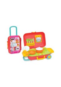 Resim Dede Oyuncak Minnie Mouse Mutfak Set Bavulum 03479 