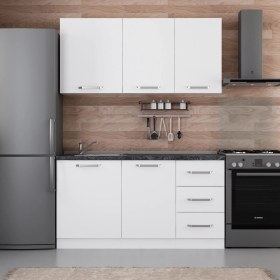Resim Evim 155 Cm Mutfak Dolabı Beyaz 155-B1 