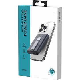 Resim Magsafe Mıknatıslı Wireless Powerbank Benks MP08 (Havayolu Protokollerine Uygun) 10.000mAh Kapasite 
