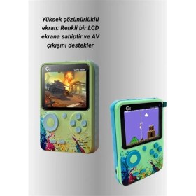 Resim Eco Lounge 3 Inç Renkli Ekranlı Taşınabilir El Konsolu - G5 Modeli 