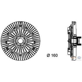 Resim Mahle-knecht-behr Cfc58000p Fan Termiği 3 Delik Bmw M50 M52 M54 E36 E39 E46 Premium Lıne 11527505302 
