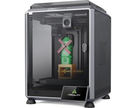 Resim Creality K1C 2025 3D Yazıcı, Aı Kamera Tesviye Özellikli 600 Mm/sn Hızlı 3D Yazıcı Geliştirilmiş Soğutma Sistemi, Karbon Fiber Filamentleri, Yeni Başlayanlar Için Ev Çocukları Model Oluşturma Okullar 