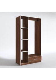 Resim Kenzlife giysi dolabı mengühan 175*90*40 cvz gardırop 1 çekmeceli 