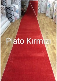 Resim 6 Model Protokol Halı Kaymaz Jel Taban Koridor Kesme Yolluk 