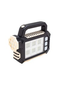 Resim Ayt Powermaster 3 Modlu 54 Smd Ledli Taşınabilir Solar Güneş Enerjili Kamp Lambası Aydınlatma Işıldak El Feneri 