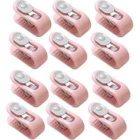 Resim Ozcmax 12 Li Mandallı Yorgan Kılıfı Nevresim Sabitleme Klips Takımı 