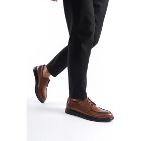 Resim Mubiano MBRGN105-TB Taba Erkek Bağcıklı Loafer 