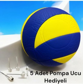 Resim Gök Sports Voleybol Topu Soft Touch Yapıştırma Yumuşak Yüzey 8 Panel 5 Numara Öğretici Okul Voleybol Topu 