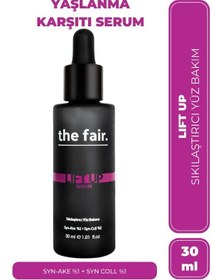 Resim The fair. lift-up now sıkılaştırıcı yaşlanma karşıtı vegan cilt serumu %1 syn-coll + %1 syn-ake 30 ml 