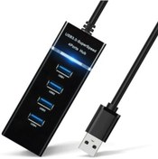 Resim JUNGLEE Mcrex Port 3.0 Usb Çoklayıcı 30 Cm Kablo 3.0 Usb Hub Yenimodel 614822 