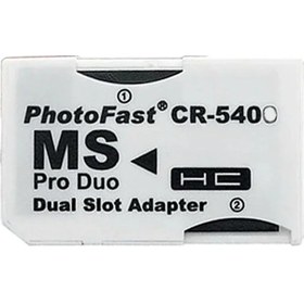 Resim Tf Ms Memory Stick Pro Duo Adaptör Kart Okuyucu Psp Sd Kart Dönüştürücü Sony Dual Slot 