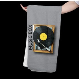 Resim 80x150 Su Emici Banyo Havlusu Antibakteriyel Hipoalerjenik Plak Çok Renkli 