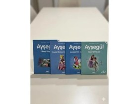 Resim Yapı Kredi Yayınları 8-13 Yaş Çocuklar Için Ayşegül Serisinden Eğlenceli 4lü Set Yılbaşı Süprizi Kıyafet Balosunda Lunaparkta Eğleniyor Gizemli Prensle 