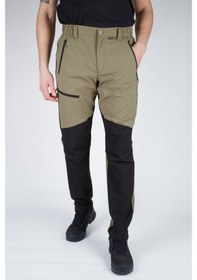 Resim Alpinist Rugged Flex Erkek Pantolon Haki-Siyah (546125726) 