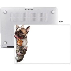 Resim Apple Uyumlu MacBook Air Kılıf 13 İnç Animal01nl Eski Usb'li Model 2010-2017 A1369 A1466 İle Beyaz 