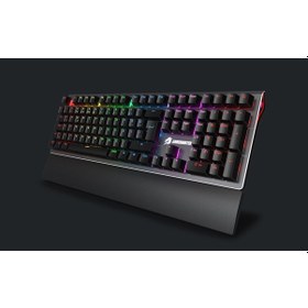 Resim Gamebooster G908R Bolt Rainbow Red Switch Kablolu Mekanik Oyuncu Klavye 