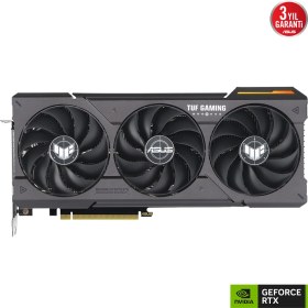 Resim Asus GEFORCE TUF RTX 4060 TI 8GB 128bit GDDR6 2655MHz OC HDMI 3xDP RGB (TUF-RTX4060TI-O8G-GAMING) DLSS3 EKRAN KARTI 