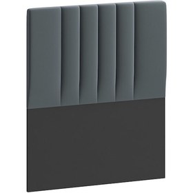 Resim Yatak Başlığı, Lotus Başlık Antrasit 100x100 Cm 