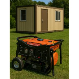 Resim Rapco WX-6500E Benzinli Marşlı 4 Kw Jeneratör Bakır Sargılı 