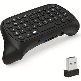 Resim Xuweiwei Xbox Series X S One One S İçin Siyah Kablosuz Kontrolcü Klavye Usb Alıcılı Dahili Hoparlörlü Oyun Keypad 