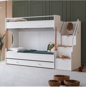 Resim Ranza, Vita Bohem Yavrulu Beyaz Ranza 90 X 190 CM 