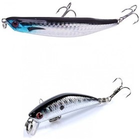 Resim 2 li Set Rapala Lures Yapay Suni Yem 8g.7cm Gümüş 