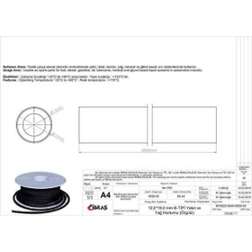 Resim IBRAS 12.0mm X 19.0mm Unıversal Yakıt Hortumu ( Makaralı ) B Tıpı 25 Mt 