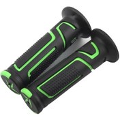 Resim Hightower Yeşil 8 Renk 22-24mm Universal Motosiklet Tutma Kolu Kılıfı Ergonomik Kavrama 
