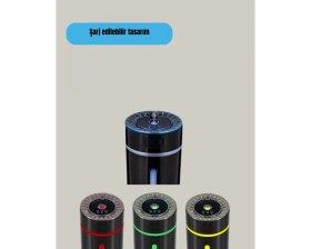 Resim MiraLive Ultrasonik Nemlendirici LED Işıklı Aromaterapi Difüzör Sessiz Çalışma 