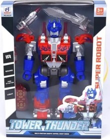 Resim Toycraft 40 Cm Uzaktan Kumandalı Pilli Işıklı Ve Sesli Robot Sarı 