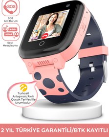 Resim Vireon NEO25 Akıllı Çocuk Saati Sim Kartlı ve Görüntülü Görüşme Gps Özellikli(Btk Kayıtlı-Yerli Üretim) 